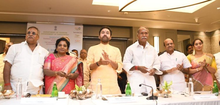 G Kishan Reddy dedicates several tourism projects during visit to Puducherry