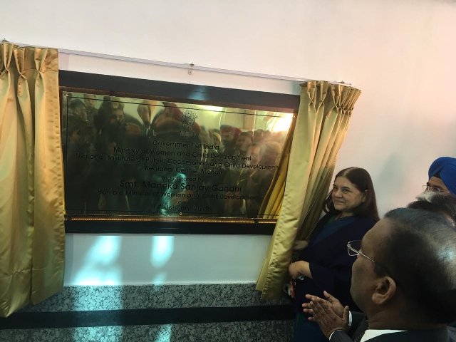 Maneka Gandhi inaugurates 5th Regional Centre of NIPCCD at Mohali, Punjab 