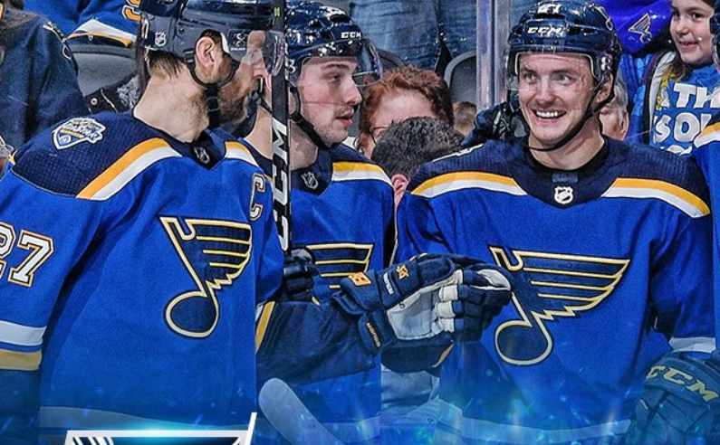 Blues' Bouwmeester conscious after collapse; game postponed