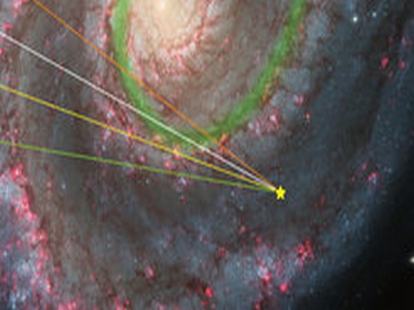 Hot gas feeds formation of material in spiral arms of Milky Way Galaxy