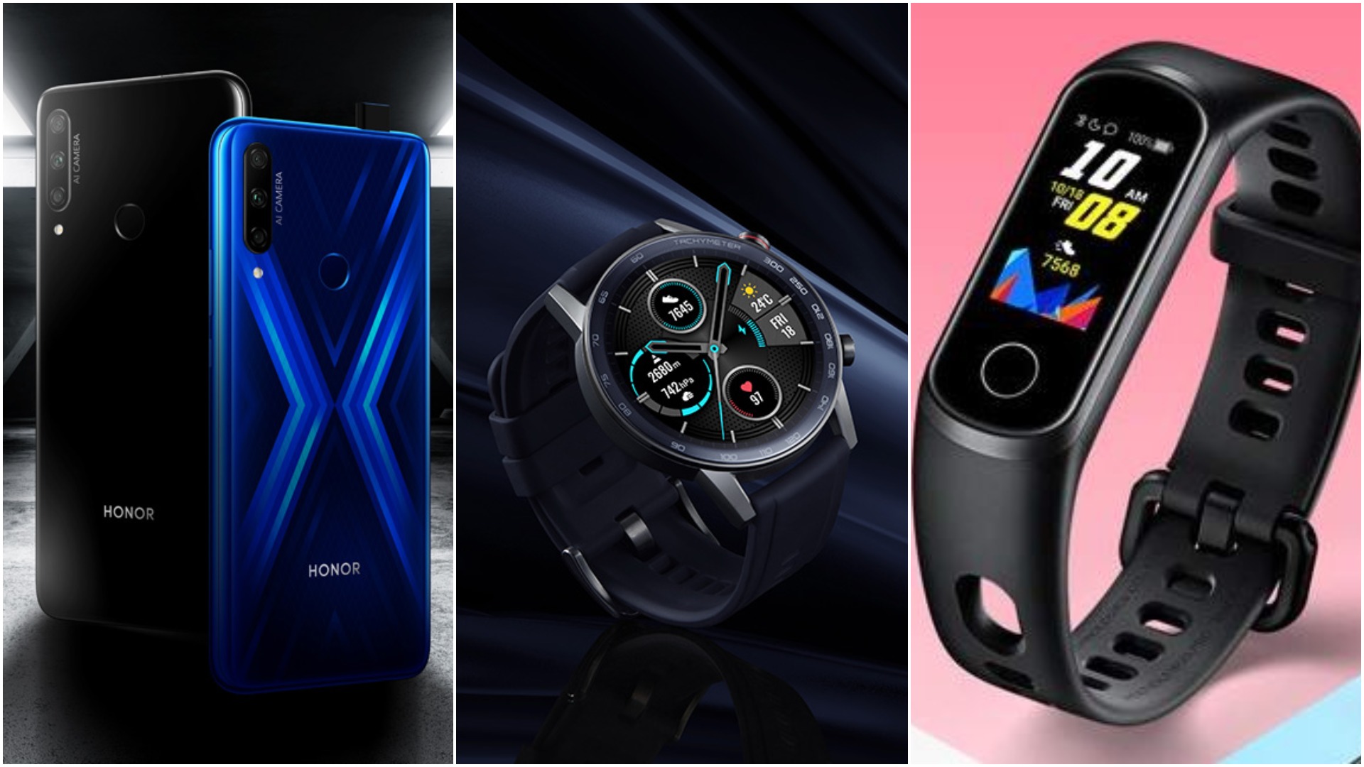 Honor 9X launched alongside MagicWatch 2, Band 5i fitness band in India