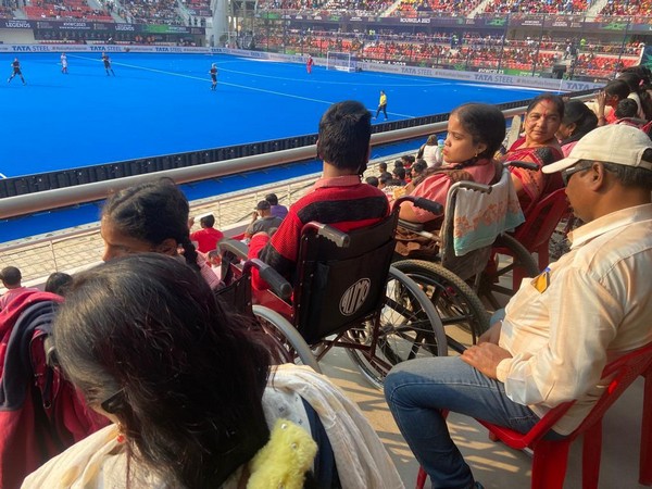 Birsa Munda hockey stadium inclusive for everyone, differently-abled person can enter from any gate