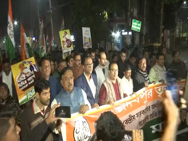 TMC protests in Kolkata against Centre over misuse of central agencies, blocking central funds