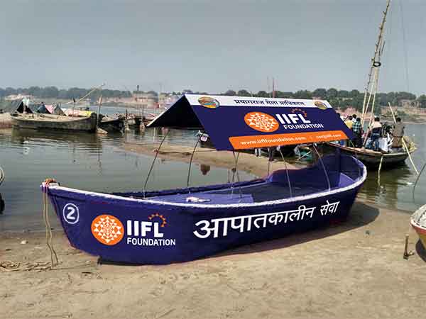 IIFL Foundation Launches First-Ever Boat Ambulances for Maha Kumbh Mela