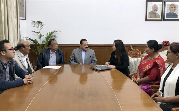 Delegation discusses on issues related to empowerment of North-Eastern Region