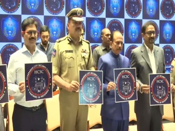 Telangana Home Minister launches Hyderabad City Security Council logo