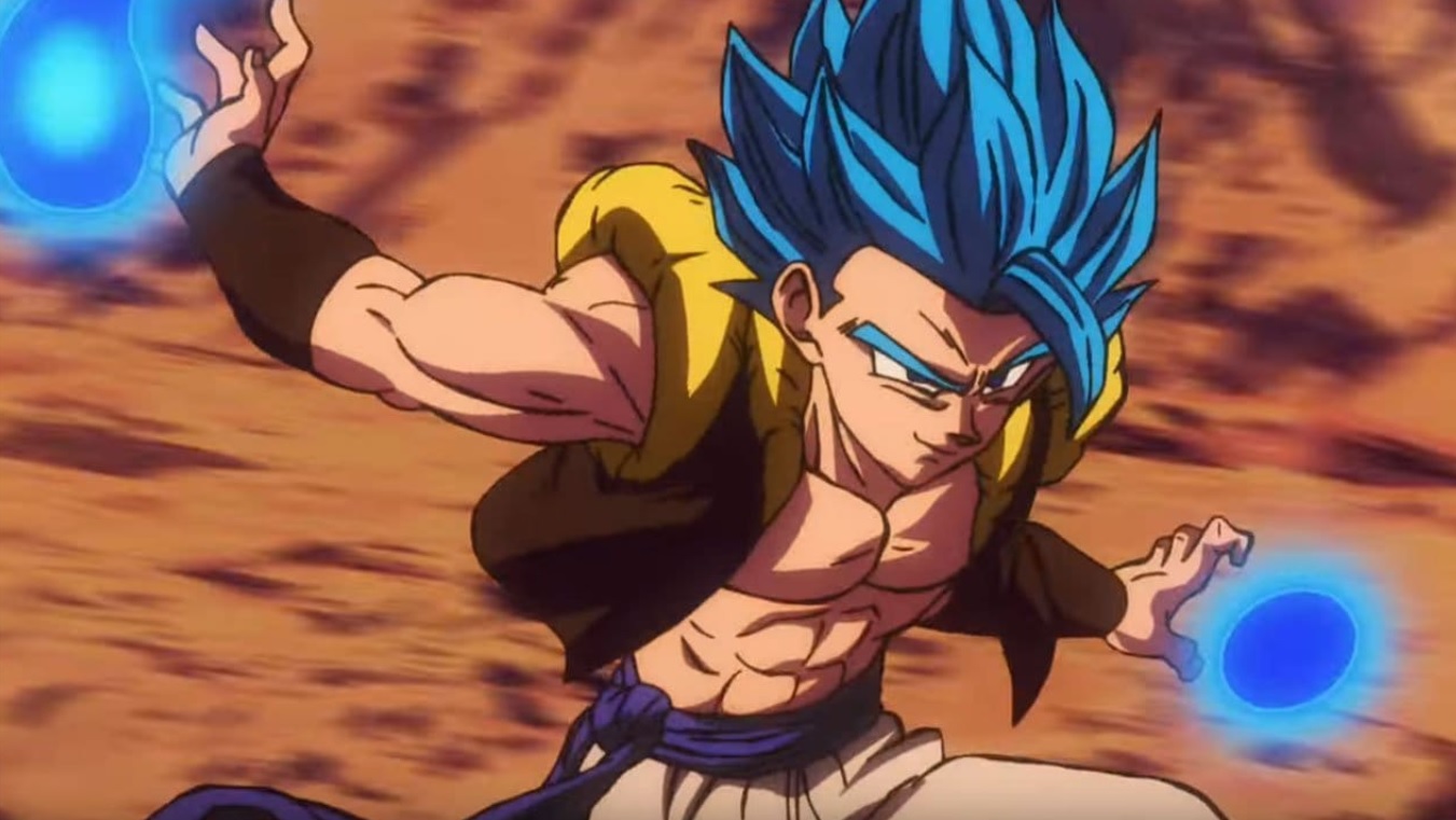 Did Gogeta even need to use SSJ Blue to beat Broly? Would SSJ God