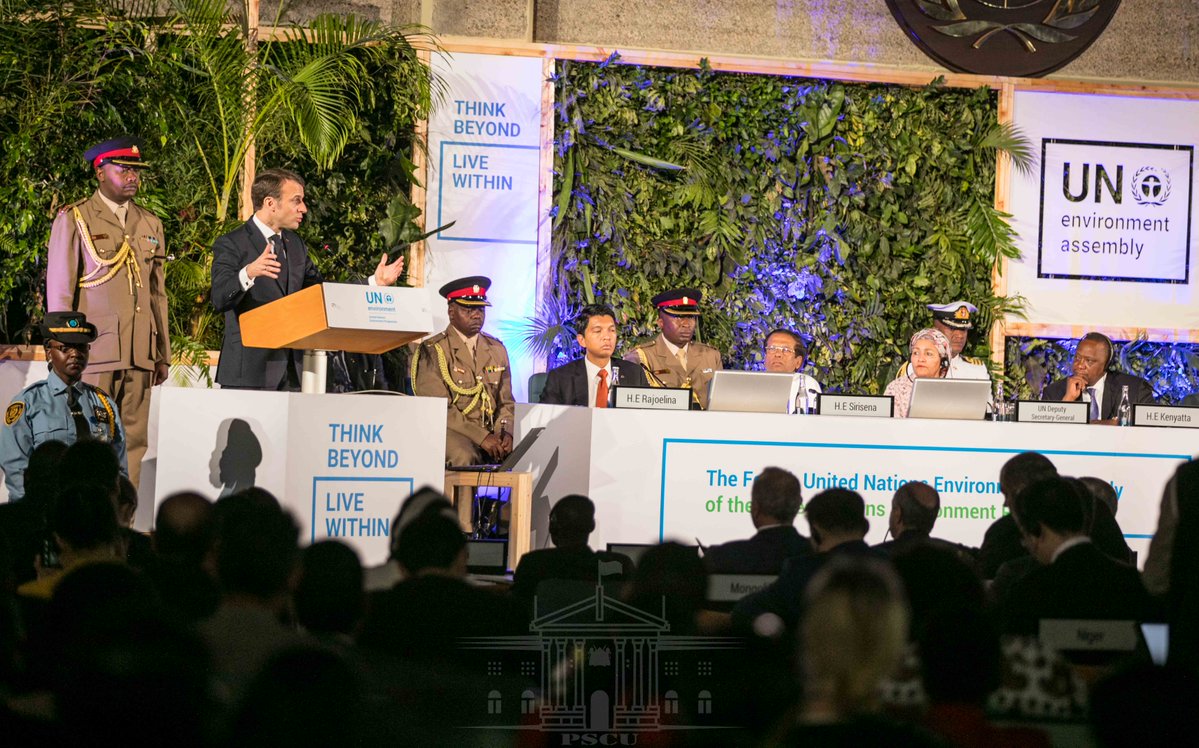 World leaders call for more focus on environment at Kenya summit