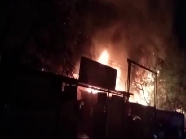 Tamil Nadu: Fire breaks out at old spare parts godown in Madurai, cause yet to be ascertained 