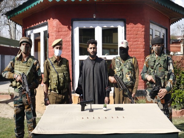 Kashmir Police arrest one active terrorist in J-K's Sopore, recovers ammunition 
