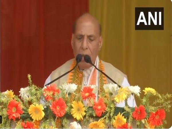 BJP does politics for development of country, says Rajnath Singh in Assam