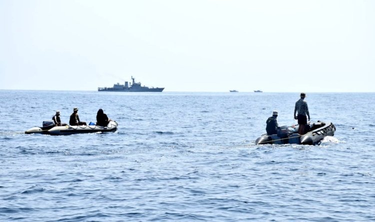 Indian Navy deploys assets for SAR of missing fishermen at sea off Mangalore