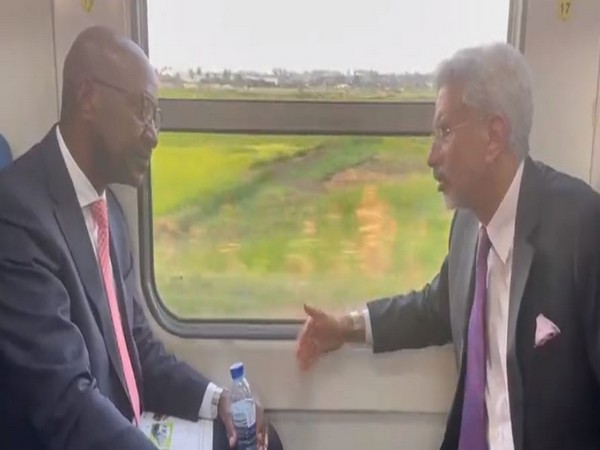 Mozambique Visit: EAM Jaishankar takes ride in 'Made in India' train in Maputo