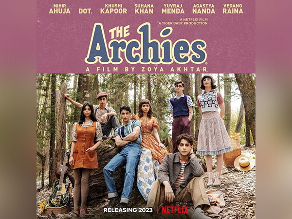 Suhana Khan, Agastya Nanda, Khushi Kapoor's first look from 'The Archies' out