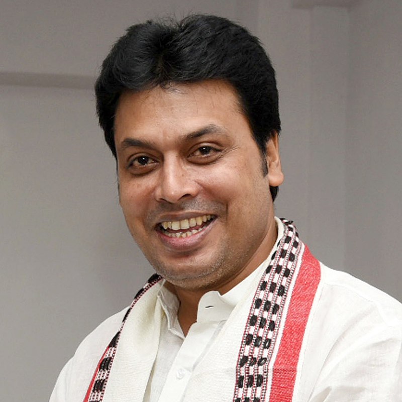 Biplab Deb breaks bread with rickshaw-puller with whom travelled during schools days