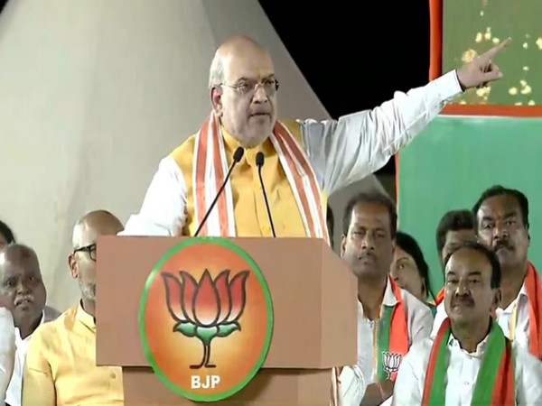 Amit Shah lashes out at KCR, says TRS govt does nothing except changing names of Central schemes