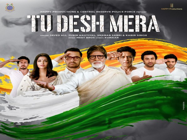 CRPF unveils 'Tu Desh Mera' poster featuring Bollywood stars paying tribute to Pulwama Bravehearts