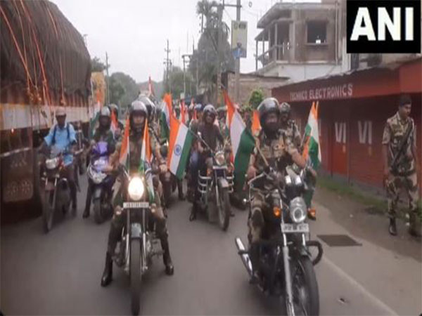 BSF and CRPF Rally for 'Har Ghar Tiranga' Ahead of Independence Day