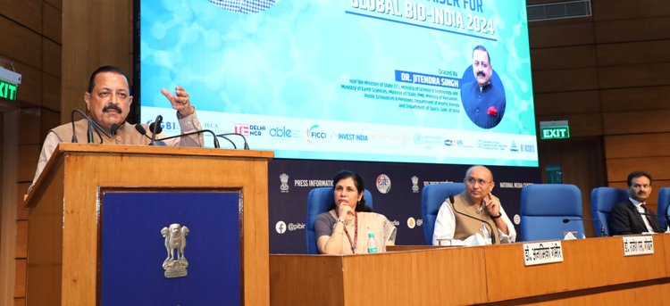 Next Industrial Revolution Will Be Bioeconomy-Driven: Dr. Jitendra Singh at Global Bio India 2024 Curtain Raiser