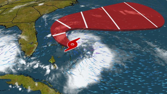Hurricane Humberto takes aim at Bermuda, a danger to U.S. coast