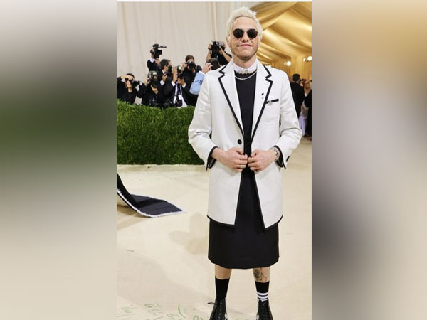 Pete Davidson opts for a cool yet different outfit for Met Gala 2021