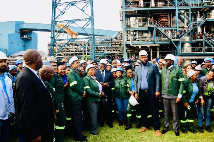 President lauds opening of R7.7 billion Sappi Saiccor Mill upgrade in KZN