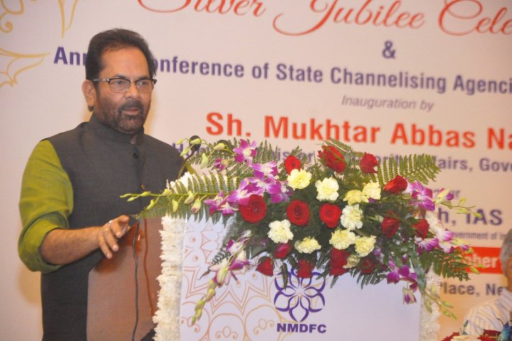 India is heaven for Minorities, Mukhtar Abbas Naqvi says at NMDFC conference 