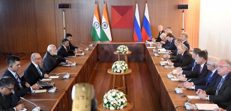 PM Modi and Vladimir Putin review progress made in bilateral relationship 
