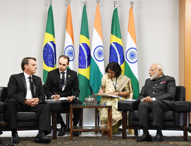 PM Modi says looks forward to discussing trade matters with Brazil 