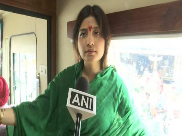 SP candidate Dimple Yadav files nomination for Mainpuri bypoll