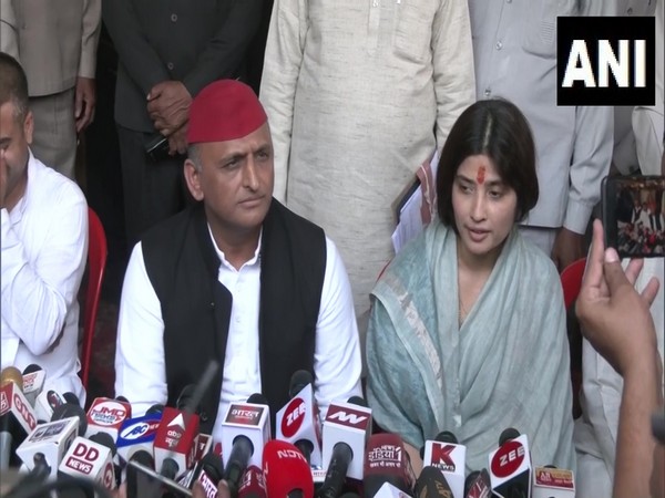 Hope people of Mainpuri will bless Samajwadi Party, says Dimple Yadav after filing by-poll nomination