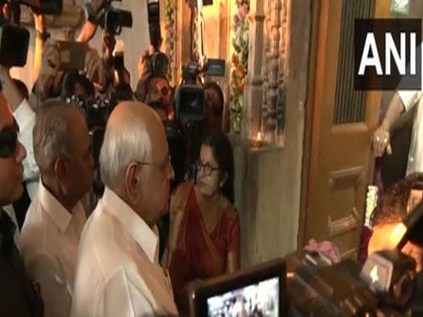 CM Bhupendra Patel offers prayers at Panchdev Mandir in Gandhinagar on Gujarati New Year