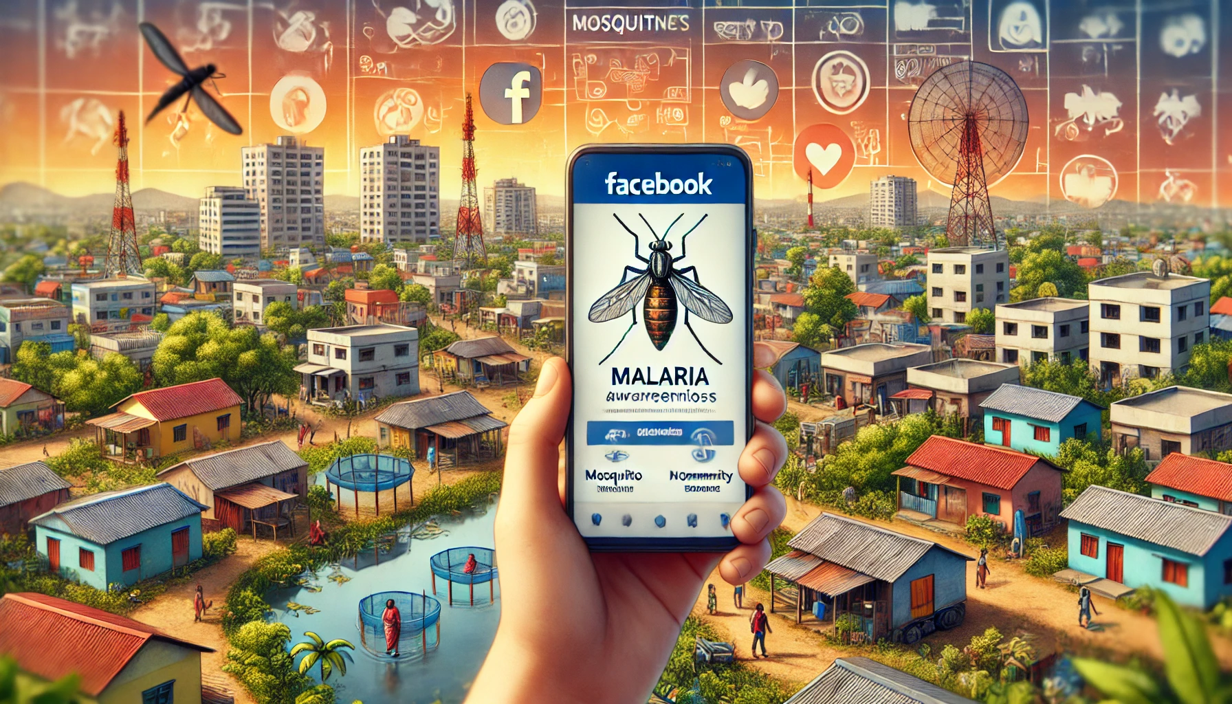 Can Facebook Ads Save Lives? Exploring the Impact on Malaria Prevention in India