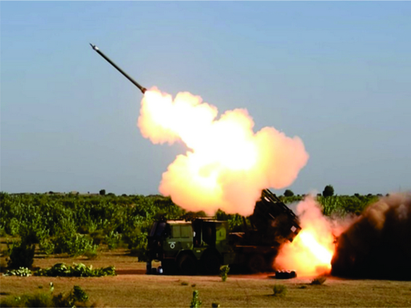 India's Guided Pinaka Weapon System Soars in Successful Trial