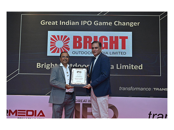 Bright Outdoor Media Wins 'Great Indian IPO Game Changer' Award