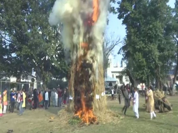 Magh Bihu celebrated in Assam