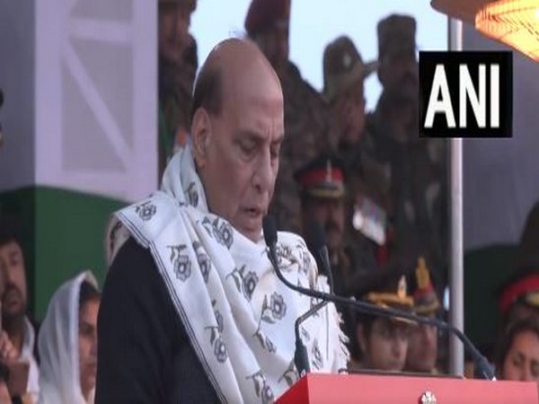 "Our military focuses on tradition, along with bringing positive change through new innovations," Rajnath Singh