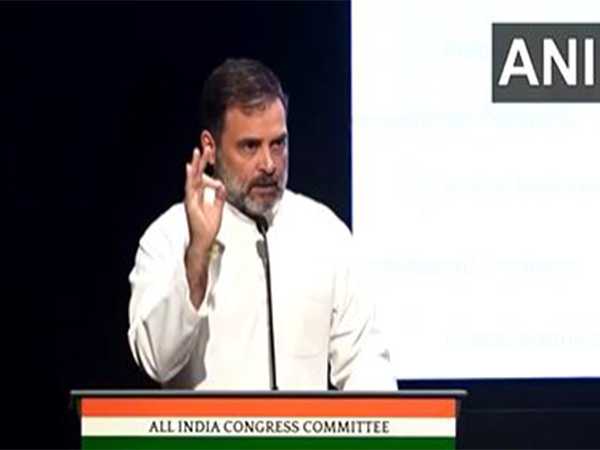 Rahul Gandhi Criticizes Ruling Party at Congress HQ Inauguration