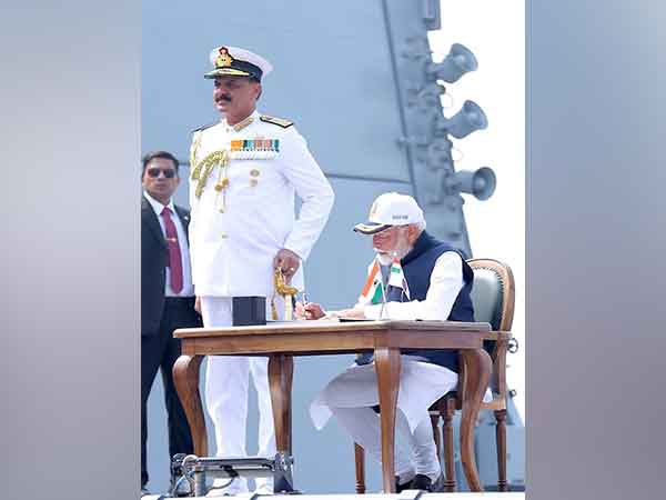 Modi Unveils Maritime Prowess with Tri-Commissioning of Naval Vessels