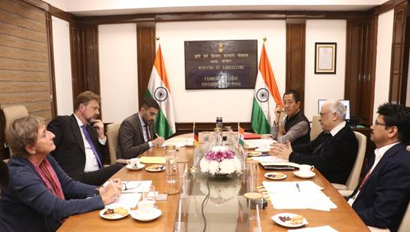 India-Germany Strengthen Agricultural Partnership: Focus on Sustainable Farming and Technological Innovation