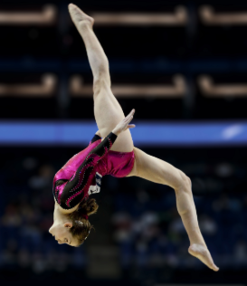 Gymnastics-Biles takes lead at U.S. Championships with an eye on the seventh title