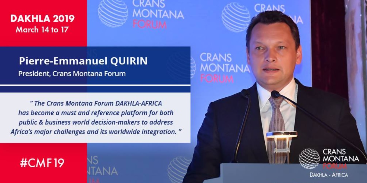 Expert-discussion on ‘Building Africa’ at Crans Montana Forum in Dakhla