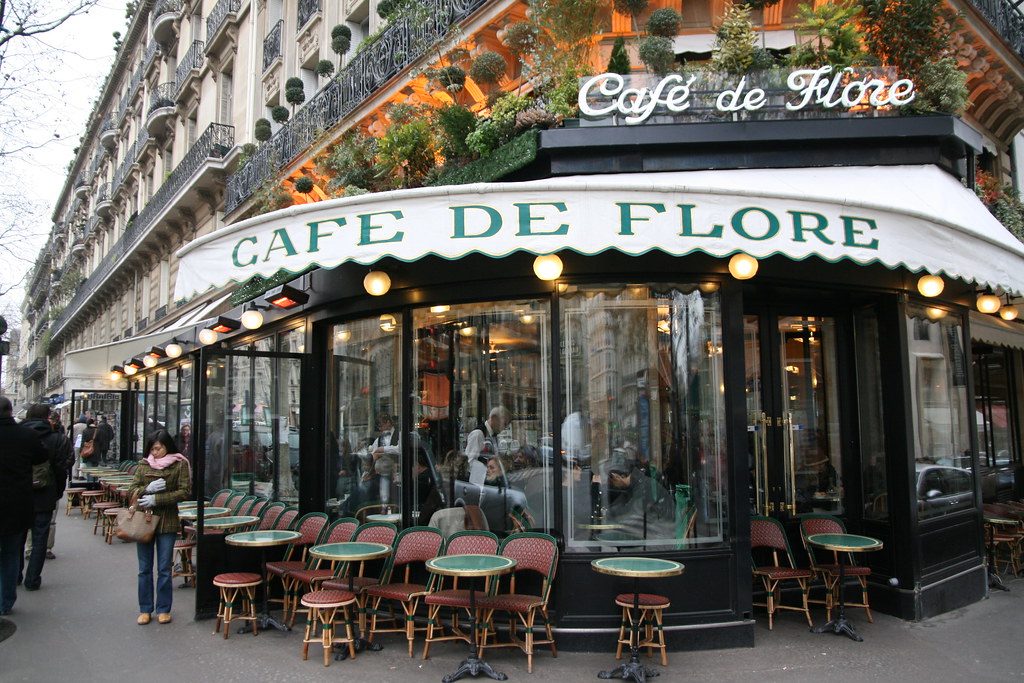 Outdoor seating only: Parisian cafes eek out space along sidewalks