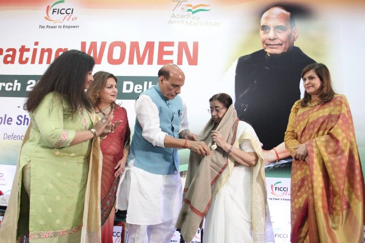 Women percentage in Indian Army to increase in coming times: Rajnath Singh