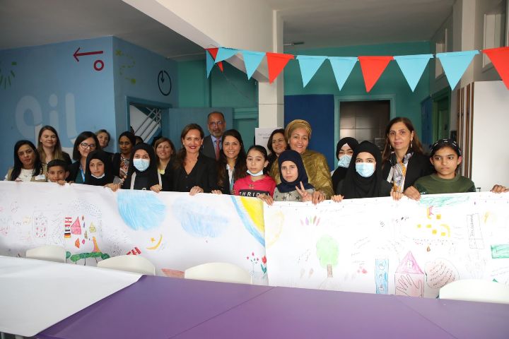 In Lebanon, UN deputy chief explores first-hand, challenges facing children and persons with special needs