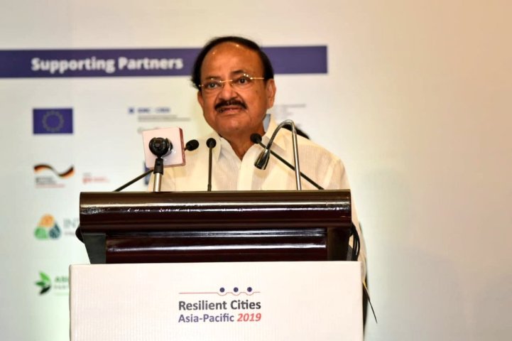 VP Naidu says governments in Asia must build climate resilient habitats