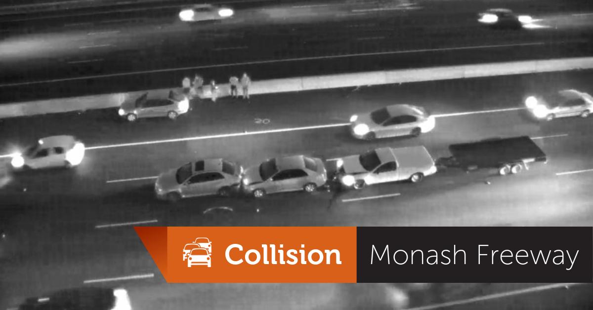 Massive road accident reported from Monash Freeway; traffic chaos ahead