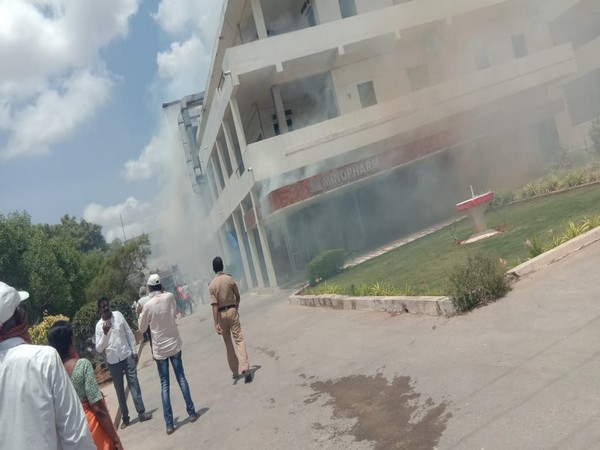 Fire breaks out at Pharma company in AP, no casualties reported