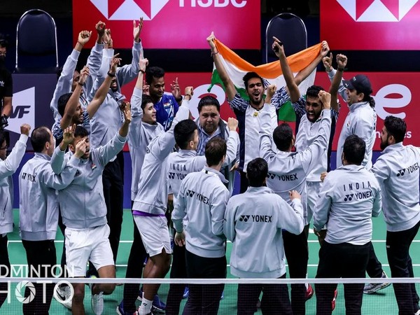 Badminton-India stun Indonesia to win maiden Thomas Cup title