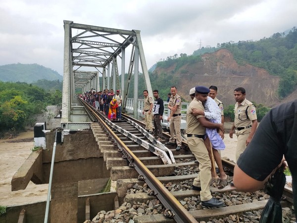 Assam: Incessant rain, landslides affect train services in Lumding division